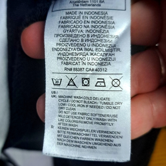 Adidas Size Large Crop Pullover Large Logo - Picture 6 of 9